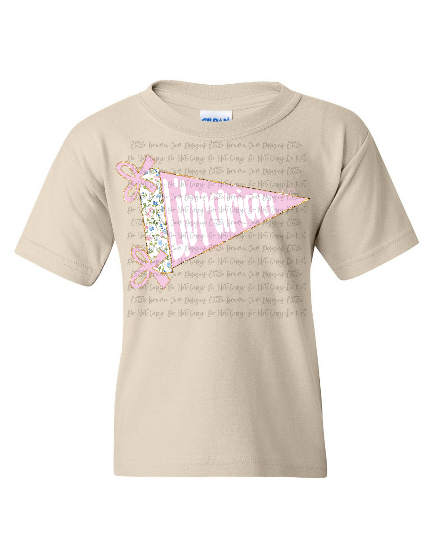 Floral Penant Back to School