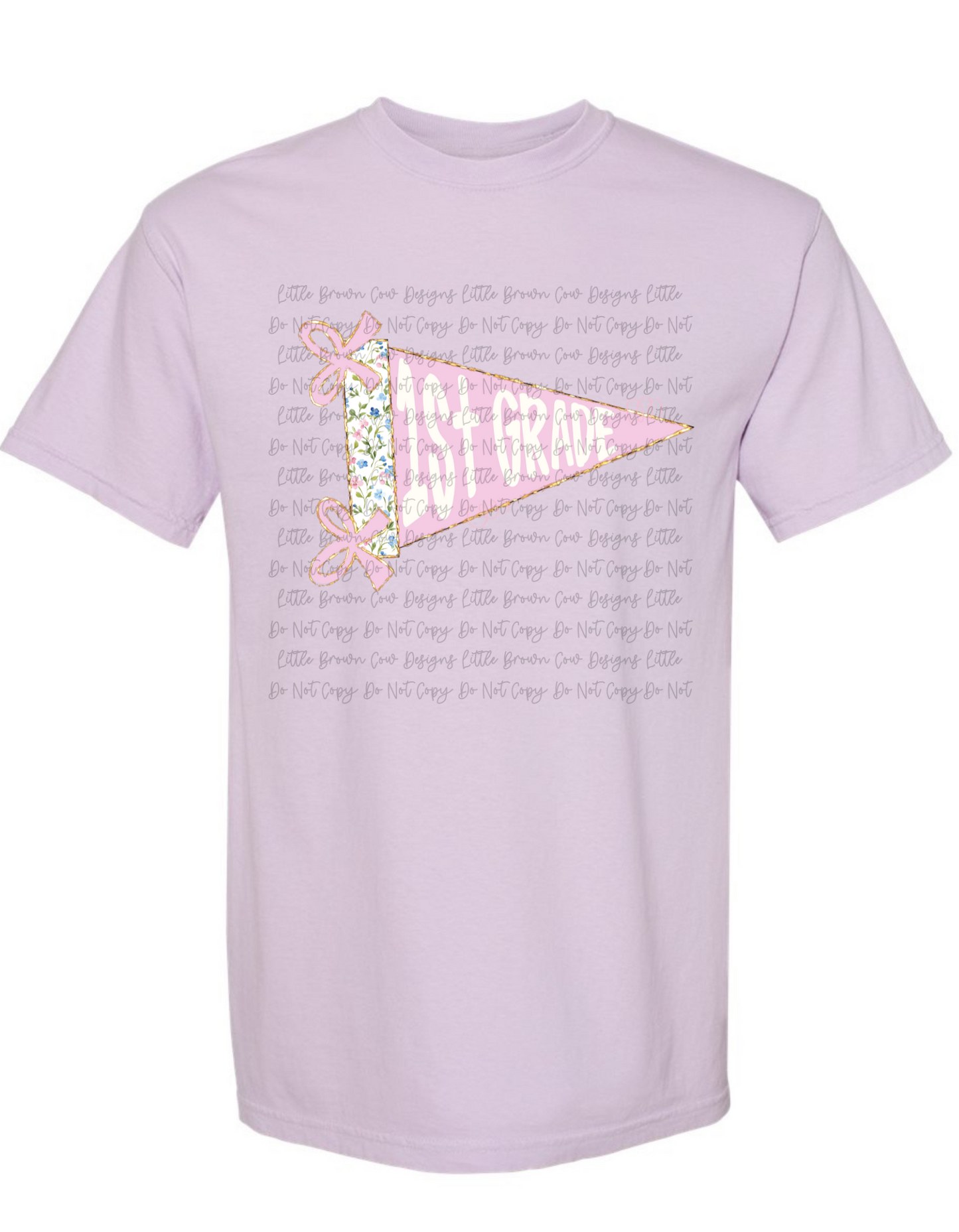 Floral Penant Back to School