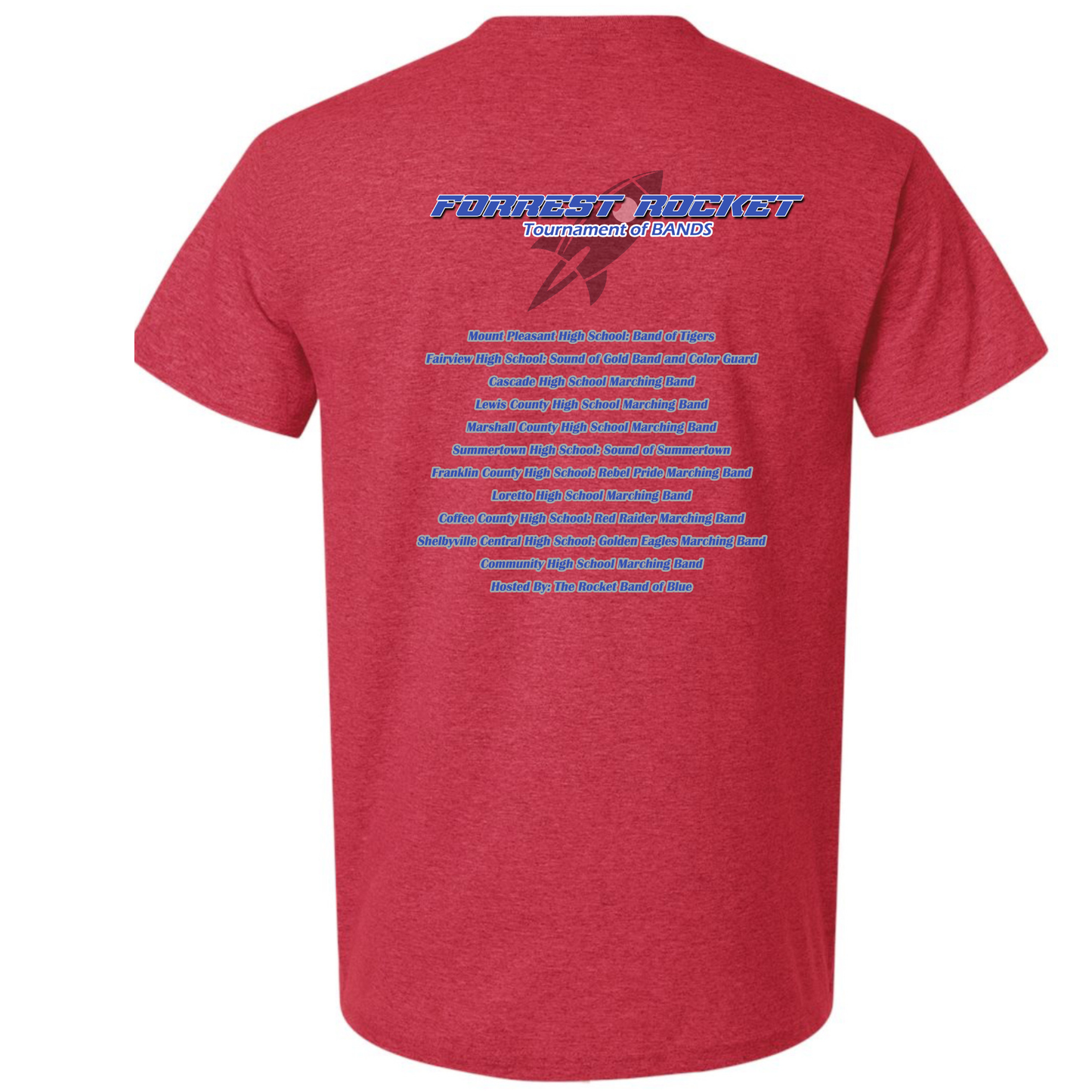 Rocket Band Of Blue Band Competition Shirt