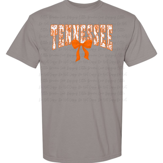 Orange Toile Tennessee