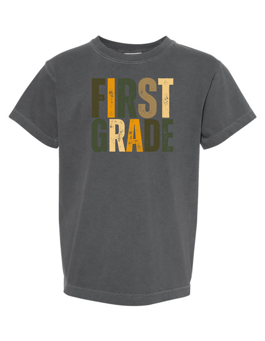 Boys Back to School- Neutral Letters