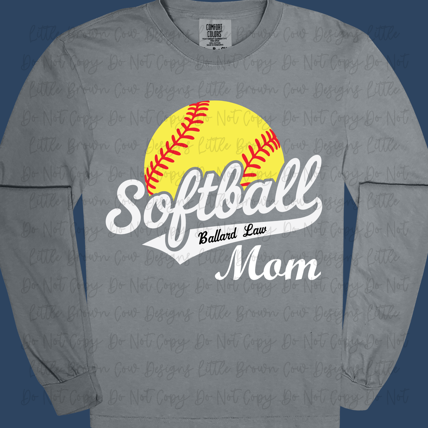 Ballard Law Softball Parent Shirt Softball Mom