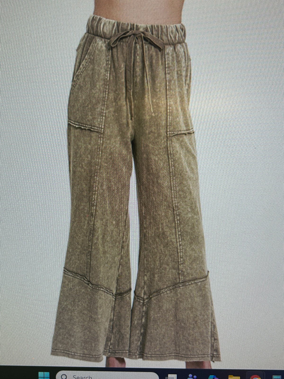 Zenana Marlin Brown pants