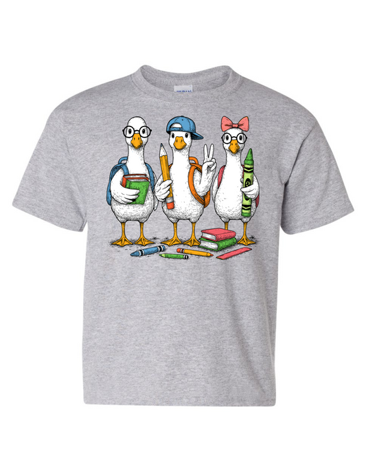 3 Geese Back to School
