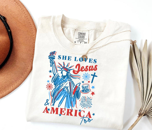 Loves Jesus and America