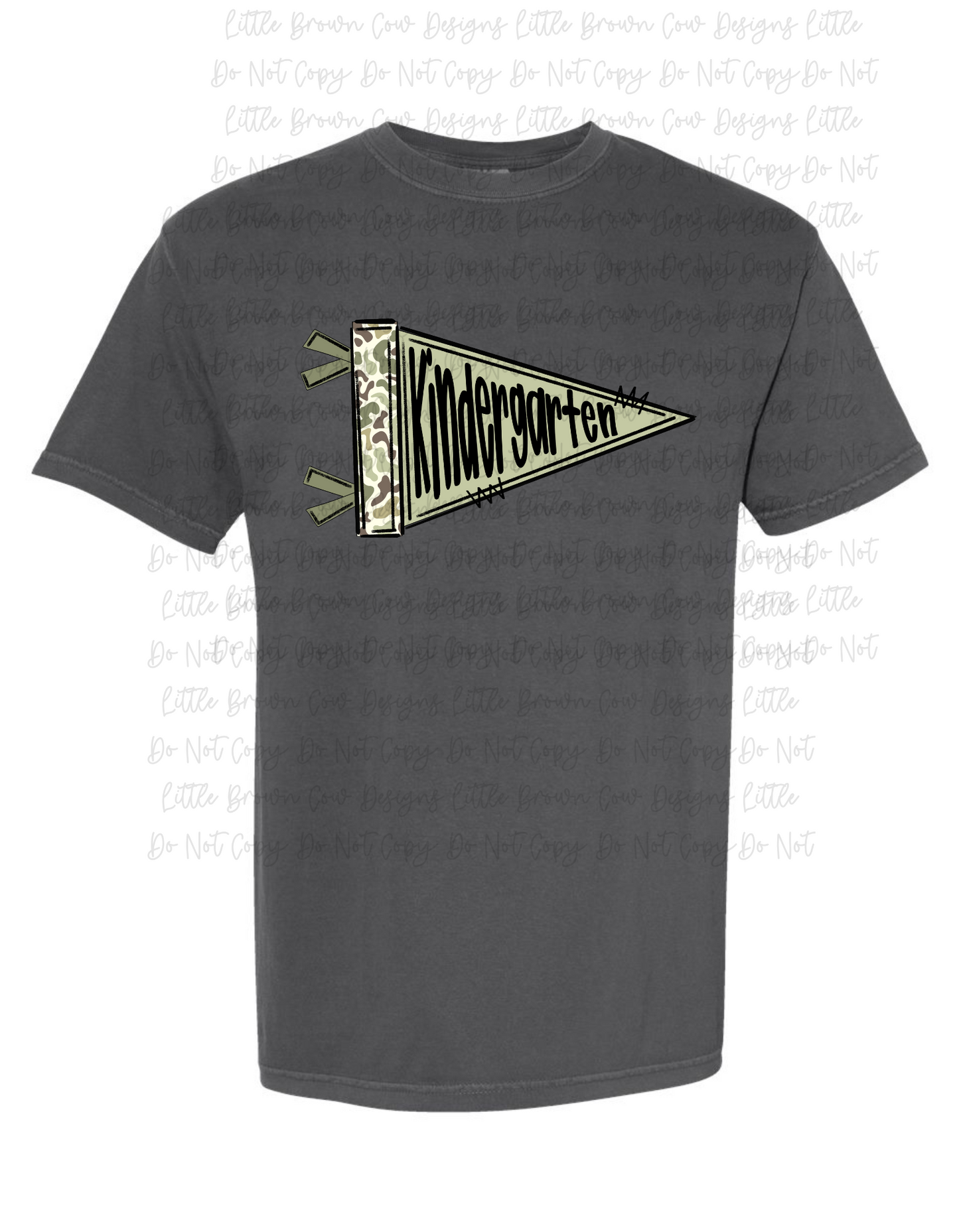 Boys Camo School Penant