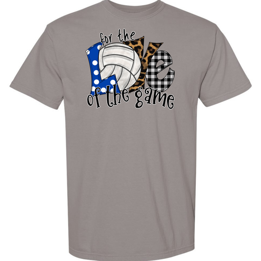 For the Love of the Game Volleyball/Soccer/Football