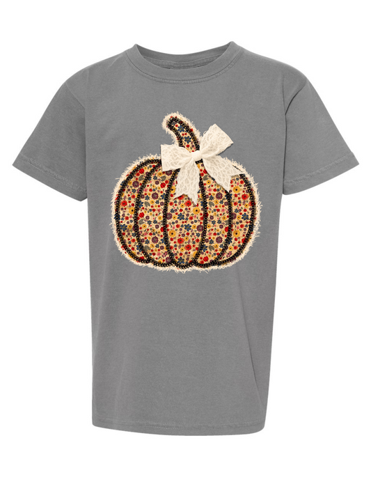 Patchwork and Lace Pumpkin