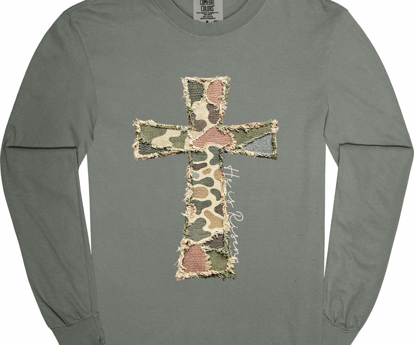 Patchwork Camo Cross