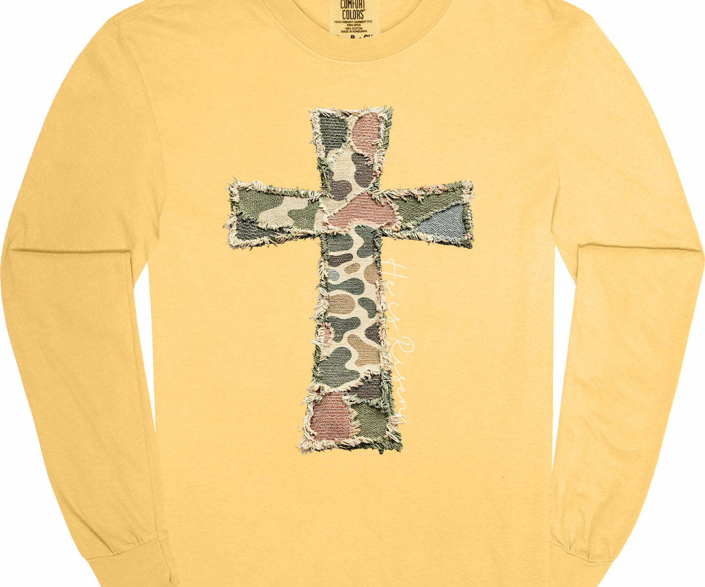 Patchwork Camo Cross