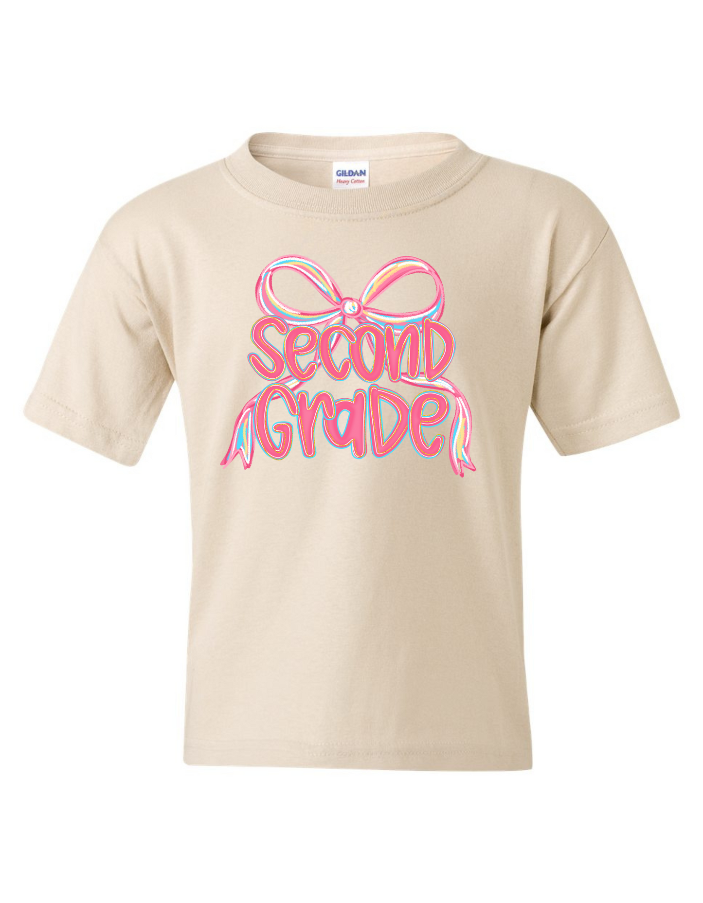 Girl's Grade Level Bows Back to School